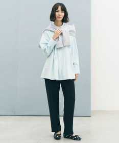 UNFILO シアーフォルムニット キーネックカーディガン