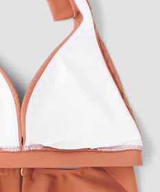 San-ai Resort（三愛水着楽園） 【SALE】ナチュラルだけどしっかり盛れる【ナチュラルアップブラ】Solidノンワイヤービキニ　7M・9M