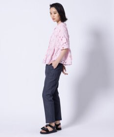 TOCCA 【洗える】SCALLOP DENIM パンツ