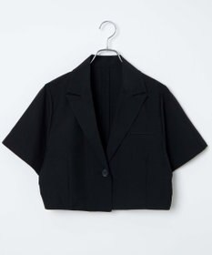 WEGO 【SETUP可】リネンライクショートシャツジャケット