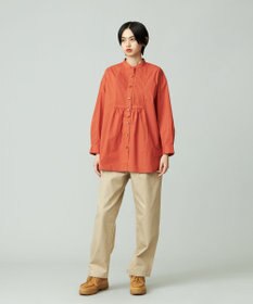 J.PRESS YORK STREET 【WOMEN】コットンバンドカラー ブラウス