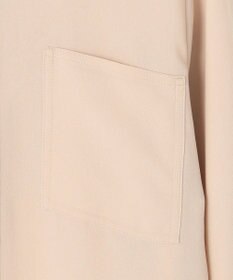 BEIGE， 【WEB限定・洗える】CLARION / ゴールド釦クルーネックブラウス