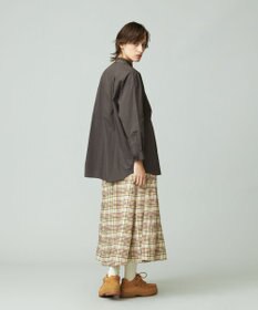 J.PRESS YORK STREET 【WOMEN】コットンバンドカラー ブラウス