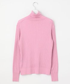 自由区 L 【洗える】カシミヤシルクブレンド タートルネックニット (検索番号:JJ47)