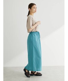 Green Parks 綿麻混イージータイトスカート