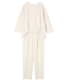 CRAFT STANDARD BOUTIQUE ８分丈ウエストタックオールインワン