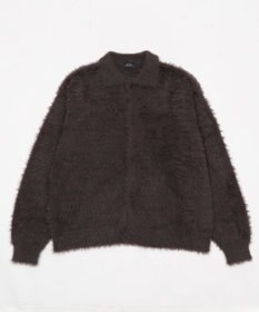 WEGO 【ユニセックス着用ITEM】フェザーニットボタンシャツ