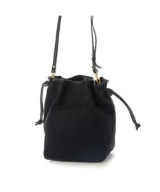 UNBILLION perche パラフィン防水キャンバスドロストショルダーバッグ