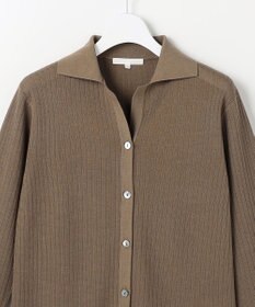 自由区 【アンサンブル対応】シアーシルクミックス カーディガン