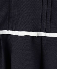 ANY KIDS 襟付き リボン 長袖ワンピース