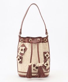 GRACE CONTINENTAL Flower Motif Bag