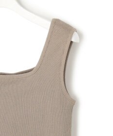 ICB L 【WEB限定カラーあり】 ブロードステッチリブ タンクトップ