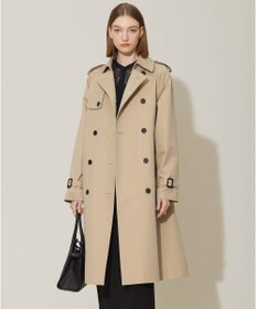 ICB L 【撥水加工】ＴＣシャンブレーツイル トレンチコート