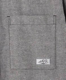 JOSEPH ABBOUD MOUNTAIN 【オーガニックコットン/やわらか】 メランジツイルピーチ シャツ
