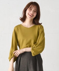 ANY 【洗濯機可】ボリュームスリーブニット