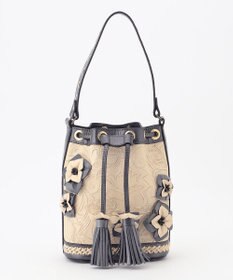 GRACE CONTINENTAL Flower Motif Bag