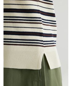 Green Parks スクエアネックニットタンクトップ