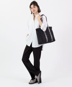 LeSportsac CLASSIC ZIP TOTE/ノワールゼブラ