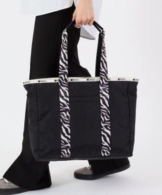 LeSportsac CLASSIC ZIP TOTE/ノワールゼブラ