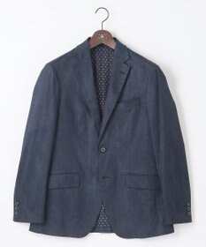 JOSEPH ABBOUD 【ストレッチ】ヘリンボンスウェード ジャケット