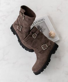 Bridget Birkin 【Bridget Birkin】オブリークトウエンジニアブーツ