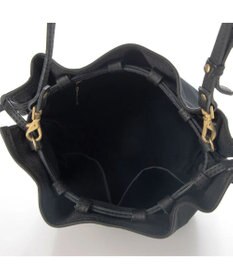 UNBILLION perche パラフィン防水キャンバスドロストショルダーバッグ