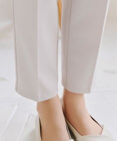 Tiaclasse L 【UVカット・吸水速乾】 “きれい見え” カットソーテーパードパンツ