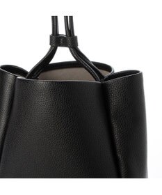 UNBILLION カシュカシュ cachecache / シュリンク合皮ワンハンドル手提げ