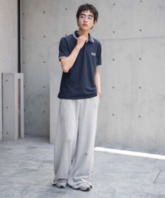 WEGO 【ユニセックス着用ITEM/MLサイズ展開】ワンポイント刺繍カノコポロ（SS）