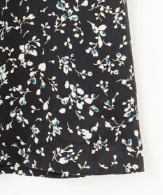 J.PRESS LADIES S 【洗える】ピーチサテン フラワープリント スカート