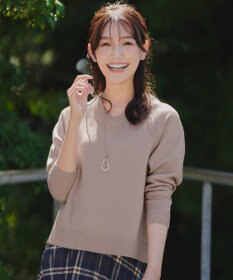 Tiaclasse L 【安田美沙子さん着用・選べる2type】ラグランニットトップス