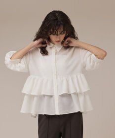 GRACE CONTINENTAL ティアードシャツチュニック