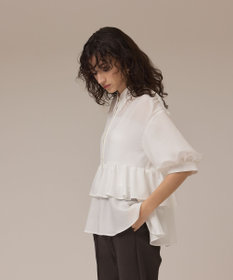 GRACE CONTINENTAL ティアードシャツチュニック