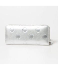 UNBILLION ペルケ perche / ドット型押し・ジャバラカード長財布