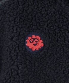 PW CIRCULUS 【WOMEN】【撥水/防風】ボア ハーフジップ フーデッド プルオーバー