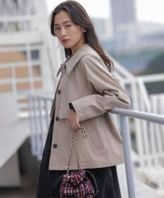 組曲 【WEB限定】ビッグカラーライト トレンチコート