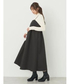 earth music&ecology バックオープンキャミワンピース