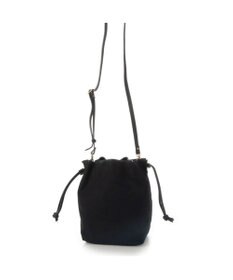 UNBILLION perche パラフィン防水キャンバスドロストショルダーバッグ