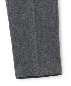 23区 【洗える】ウールライクカルゼ テーパードパンツ