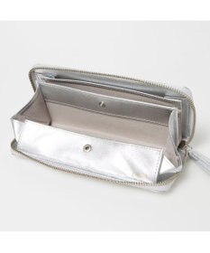 UNBILLION ペルケ perche / ドット型押し・ジャバラカード長財布