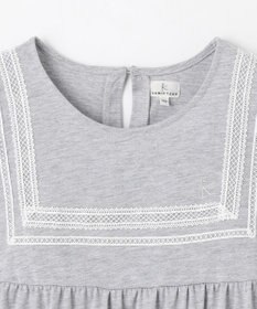 組曲 KIDS 【UVカット】【150-160㎝】セーラーレース ワンピース