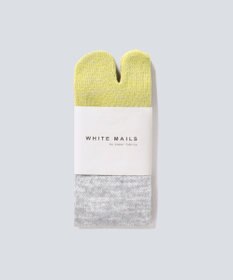 WHITE MAILS 【UNISEX】PAPER COLOR BLOCK 足袋ソックス