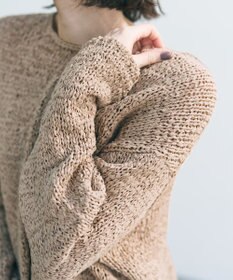 UNFILO L テープヤーンニット プルオーバー