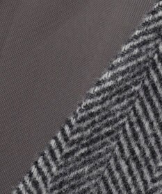 ICB WoolRever ノーカラーショートコート