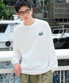 WEGO 【ユニセックス着用ITEM】フロッキーロゴBIGロンT（LS）