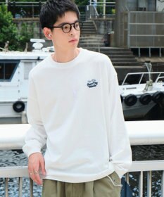 WEGO 【ユニセックス着用ITEM】フロッキーロゴBIGロンT（LS）