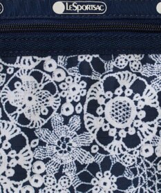 LeSportsac LARGE E/W TH TOTE/フローラルレースネイビー
