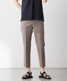 J.PRESS LADIES L 【WEB限定カラーあり・セットアップ対応・洗える・撥水・防汚】コットンFITTYシャーク テーパード パンツ