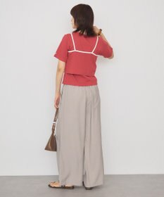 AMERICAN HOLIC 【2点セット】配色キャミ＋Tシャツ