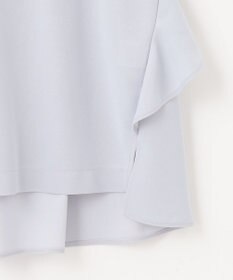 組曲 S 【接触冷感・UVケア】ライトアムンゼンジャージー フリルブラウス